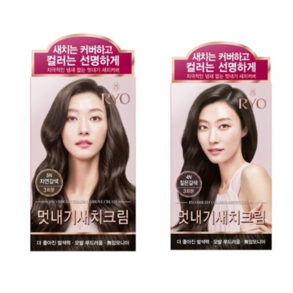 Ryo Bright Color Hairdye Cream 3p [#2 Colors]