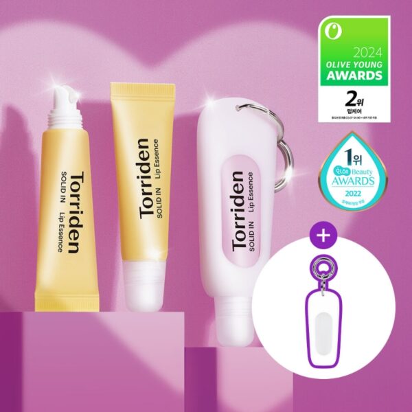 Torriden Solid In Lip Essence Tripe Set (+Key Ring)