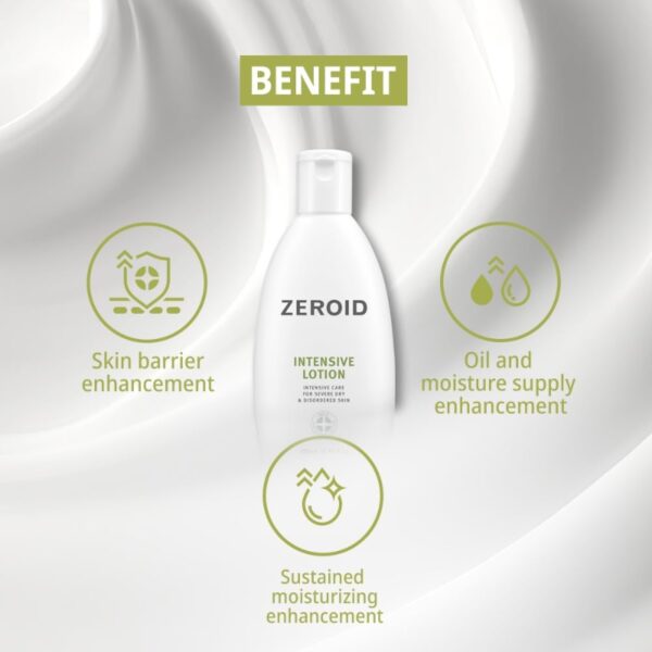 Zeroid Intensive Lotion 160ml Set (+Cream 25ml) - Image 3