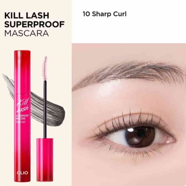 Clio Kill Lash Superproof Mascara [#10 Sharp Curl] - Image 3