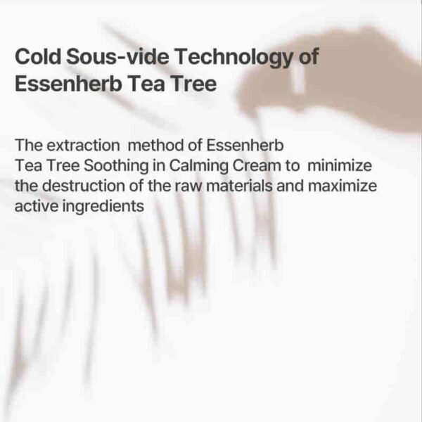 essenHERB Tea Tree Soothing In Calming Cream 80ml Set (+Cream 30ml) - Image 5