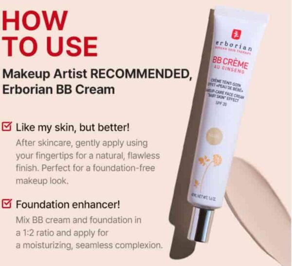 erborian BB Cream [#2 Colors] - Image 6