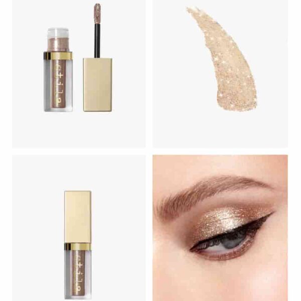 Stila Glitter & Glow Liquid Eye Shadow Set [#2 Colors] (+Ribbon Keyring) - Image 5