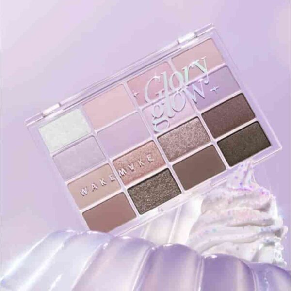 WAKEMAKE Soft Blurring Eye Palette [#23 Mystic Lavender Blurring] - Image 2