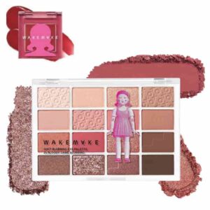 Wakemake Soft Blurring Eye Palette [#24 Bloody Game Blurring] (+Bloody Rose Bomb)