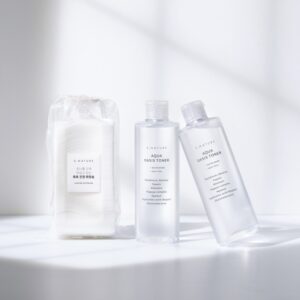 Snature Aqua Oasis Toner 210ML Double SET (+Cotton pad)