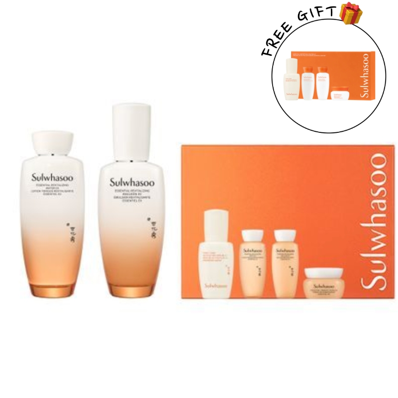 SULWHASOO Essential Revitalizing Set (+Essential Daily Routine 4kit)