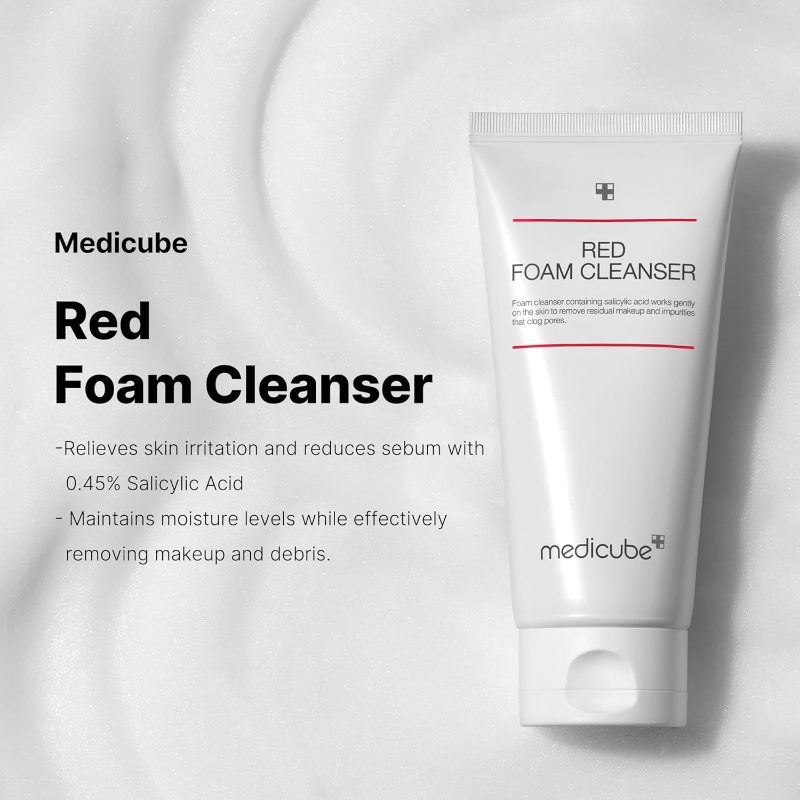 medicube Red Foam Cleanser - Image 2
