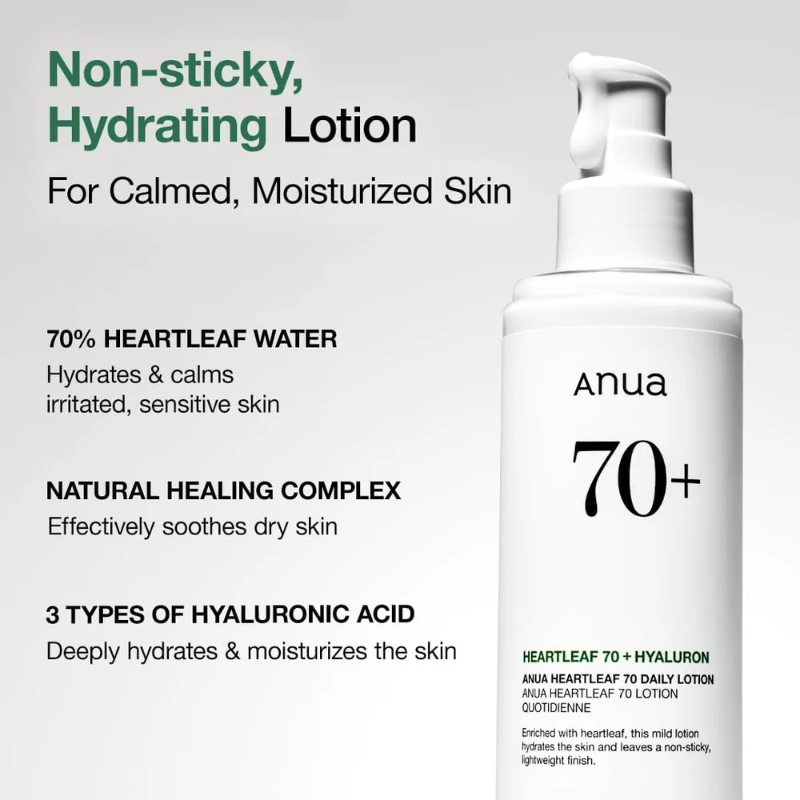 Anua Heartleaft 70 Daily Lotion 200ml - Image 2