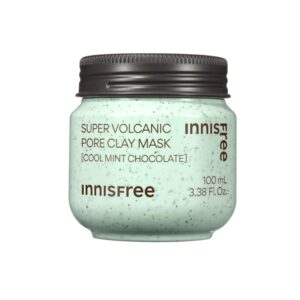 INNISFREE Super Volcanic Pore Clay Mask Cool Minit chocolate
