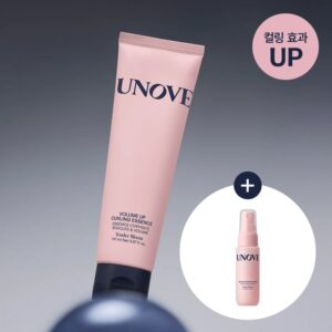 UNOVE Volume Up Curling Essence Set (+Water Essence Mist)