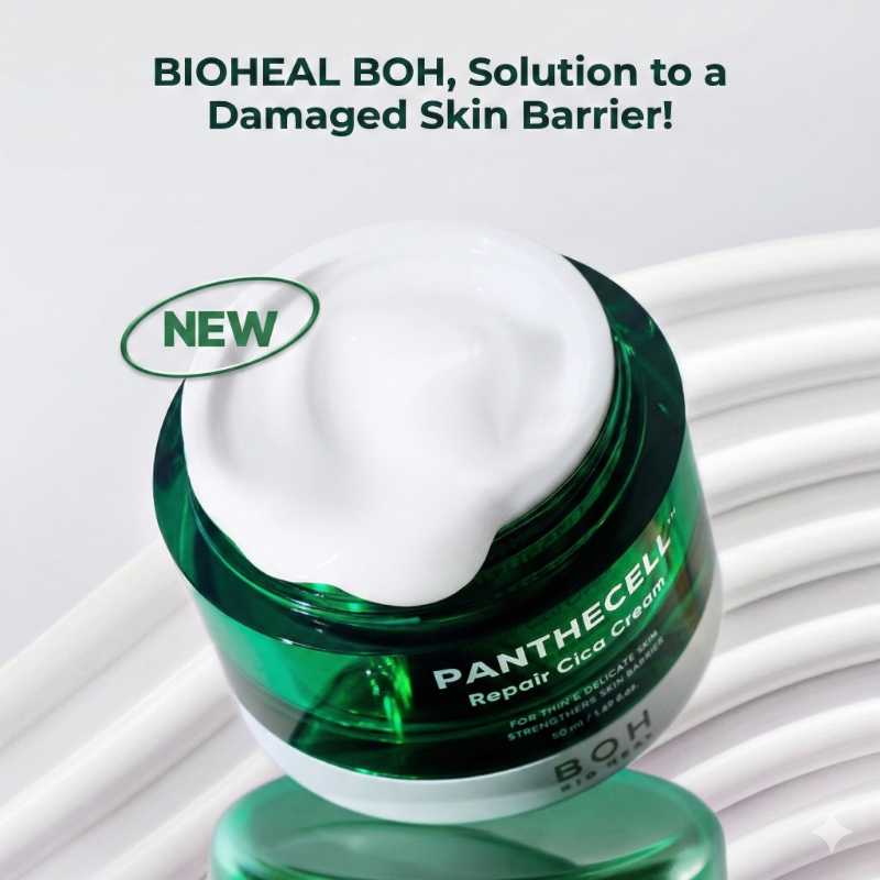 BIOHEAL BOH Panthecell Repair Cica Cream 50mL (+Refill 50ml) - Image 2