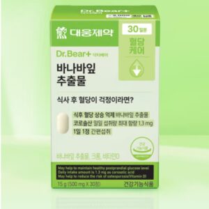DAEWOONG Dr.Bear Banana Leaf Extract [#30tab]