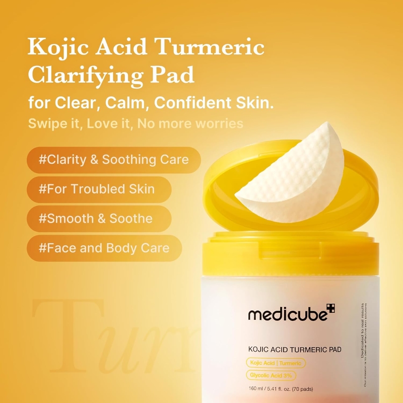 Medicube Kojic Acid Turmeric Toner Pads - Image 2