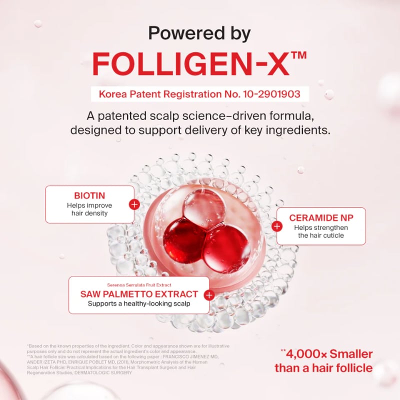 Dr.FORHAIR Folligen Thickening Scalp Tonic 120ml Double Set (+Scaler+ Pokémon Hairpin) - Image 3