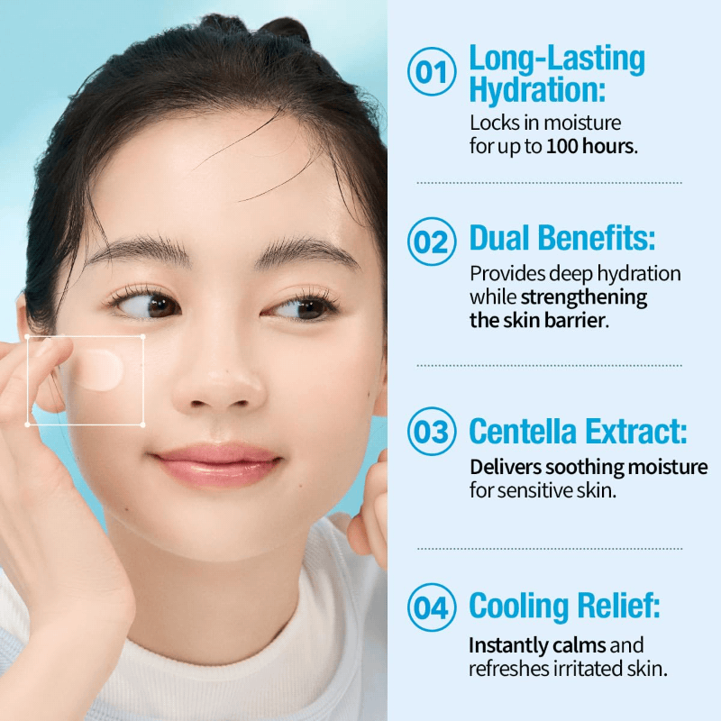 Goodal Heartleaf Hyaluron Soothing Cream Set (+Refill +Mini Bag) - Image 5
