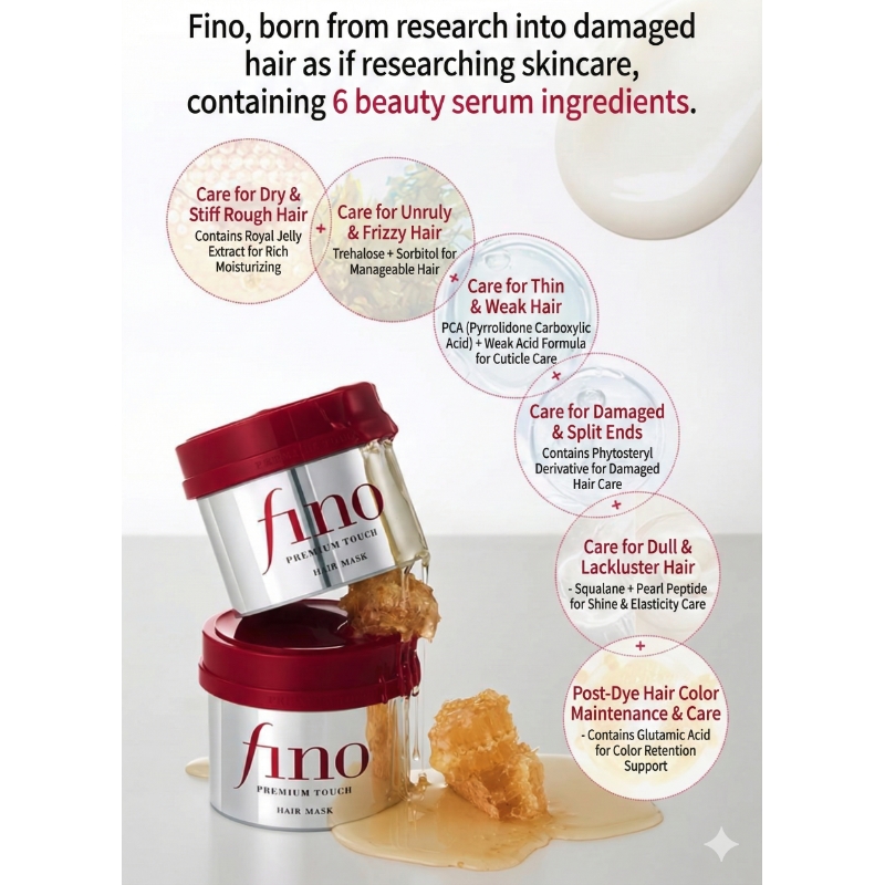 SHISEIDO FINO Premium Touch Hair Mask - Image 2