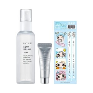 S.NATURE Aqua Squalane Mist 100ml Set (+Moisturizing Cream 10ml+Valen Sticker)