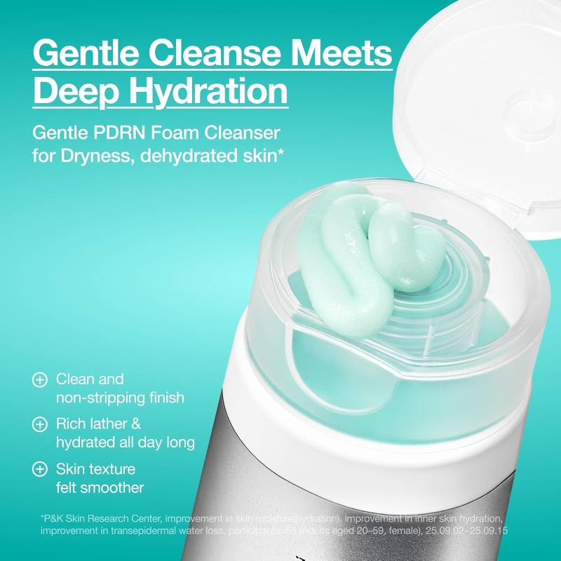 Anua PDRN Hyaluronic Acid Moisturizing Cleansing Foam - Image 5
