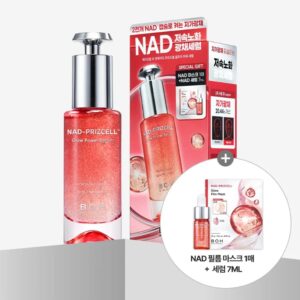 BIOHEAL BOH NAD-PRIZCELL Glow Power Serum Set (+ 7ml+Mask Sheet 1ea)