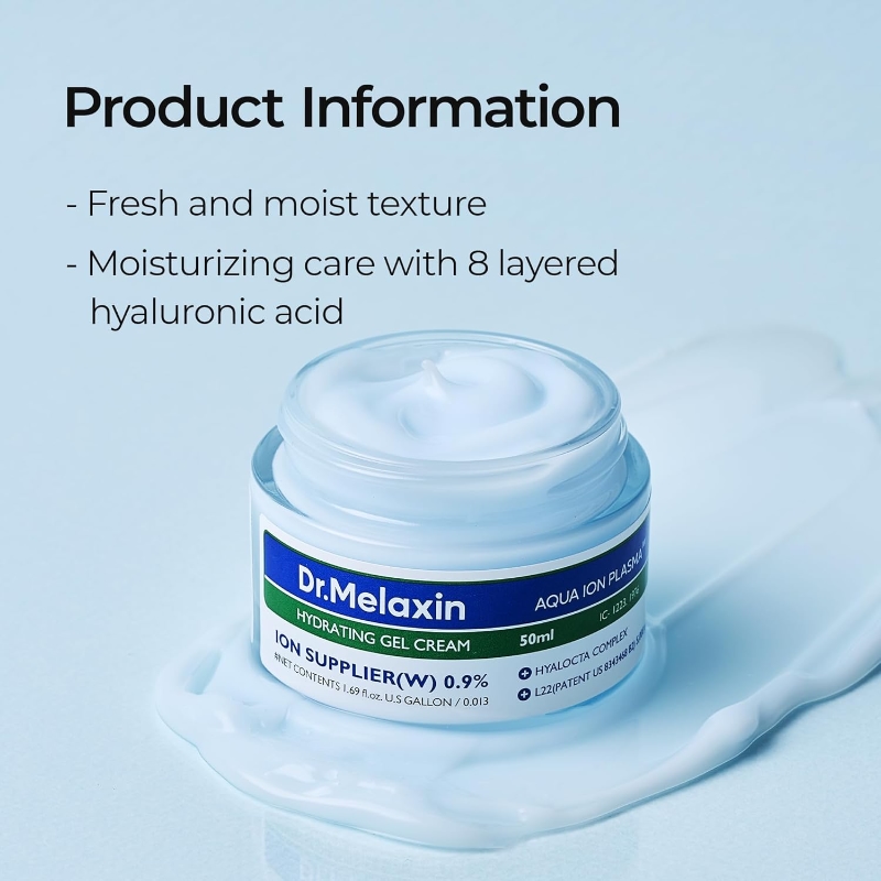 Dr. Melaxin Aqua Ion Plasma Hydrating Gel Cream - Image 2