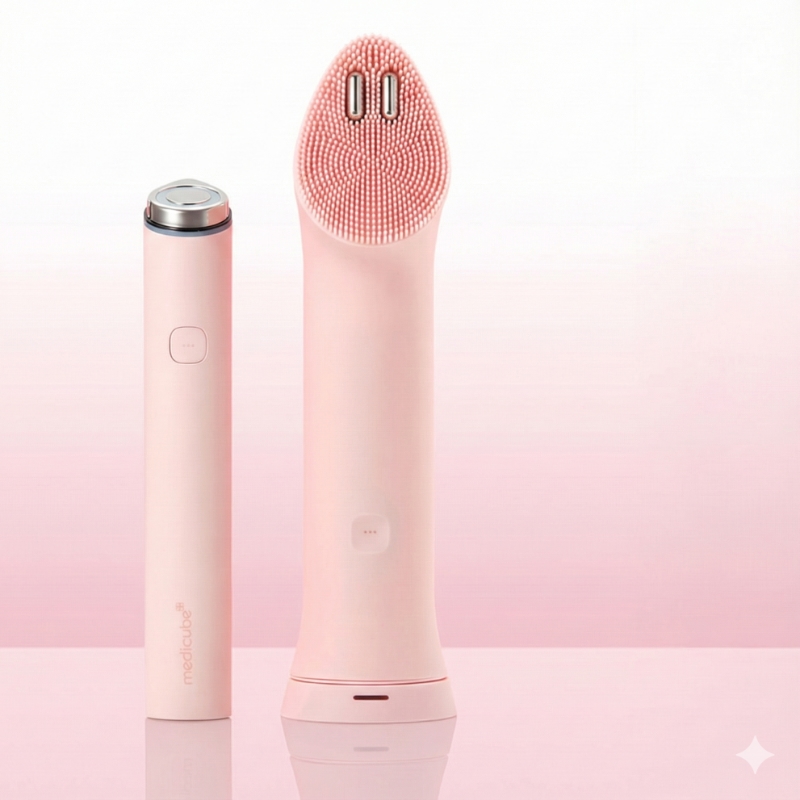 medicube AGE-R Booster Pro mini Plus + Booster Vibration Cleanser