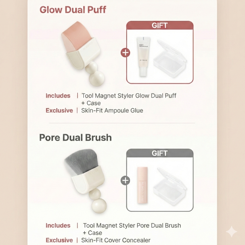 THE TOOL LAB Tool Magnet Styler (Glow/Pore) (+Case) - Image 3
