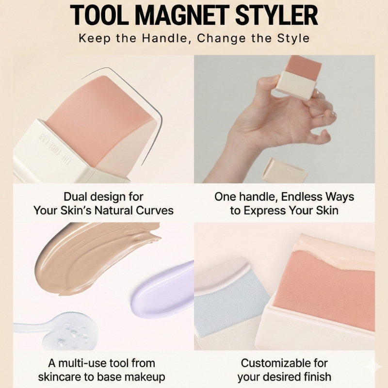 THE TOOL LAB Tool Magnet Styler (Glow/Pore) (+Case) - Image 2
