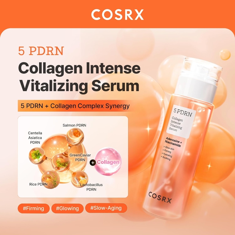 COSRX 5 PDRN Collagen Intense Vializing Serum 100ml - Image 2