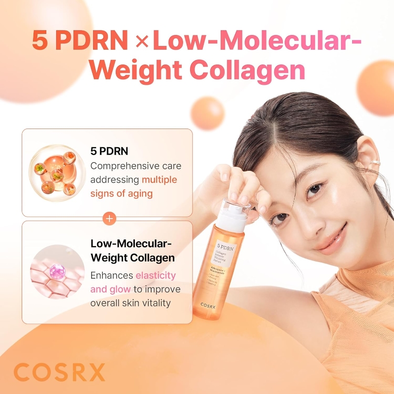 COSRX 5 PDRN Collagen Intense Vializing Serum 100ml - Image 4