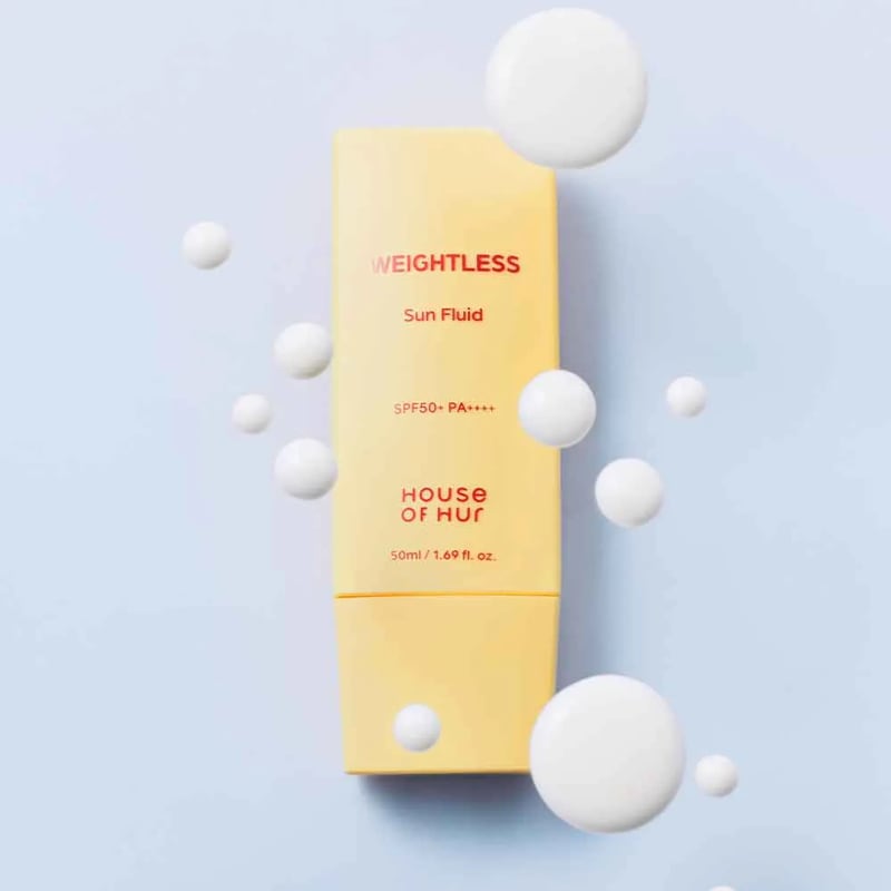 HOUSE OF HUR WEIGHTLESS SUN FLUID SPF50+