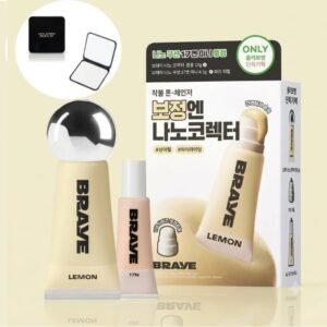 BRAYE Nano Cushion Set [#4 Colors](+Refill Puff + Mini)(+double-sided mirror)