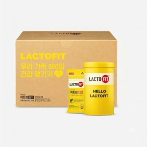 LACTO-FIT Probiotics Gold Lacto-5X Formula #360 Sticks (+Case)
