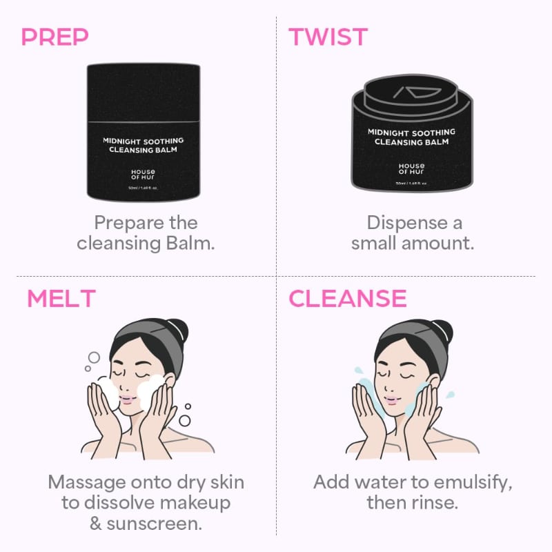 House of Hur Midnight Soothing Cleansing Balm - Image 4