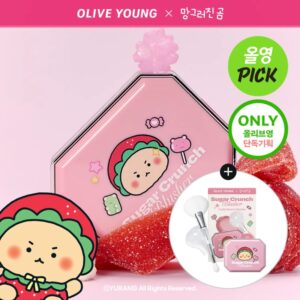[mangomee Edition] Alternative stereo Sugar Crunch Blusher Set (+Brush)