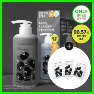 CHUNGMIJUNG Black Grain Shampoo 500ml Set (+ 21ml)