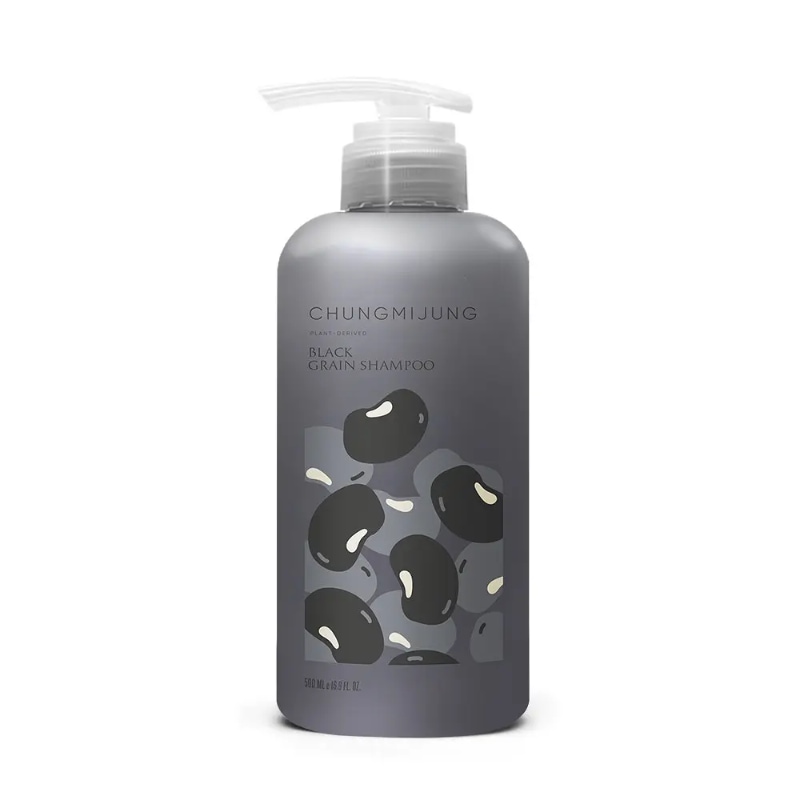 CHUNGMIJUNG Black Grain Shampoo 500ml Set (+ 21ml) - Image 2