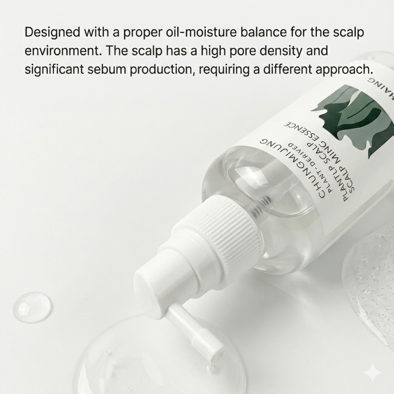 CHUNGMIJUNG Kelp Hair & Scalp Essence Set (+Shampoo 21ml) - Image 8