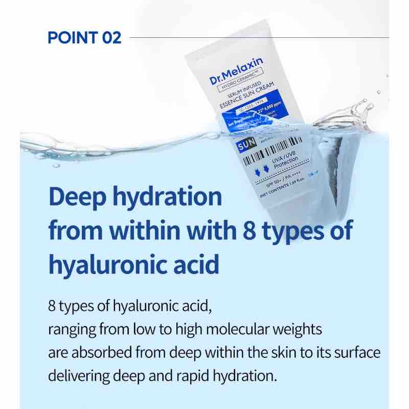Dr. Melaxin Waterfull Essence Sun Screen - Image 7