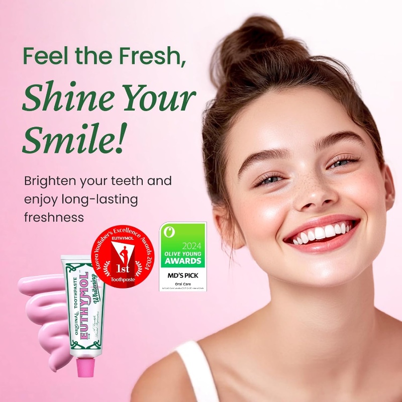 Barbie x EUTHYMOL Whitening Toothpaste (+ Royal Crown Pink Squeezer) - Image 4