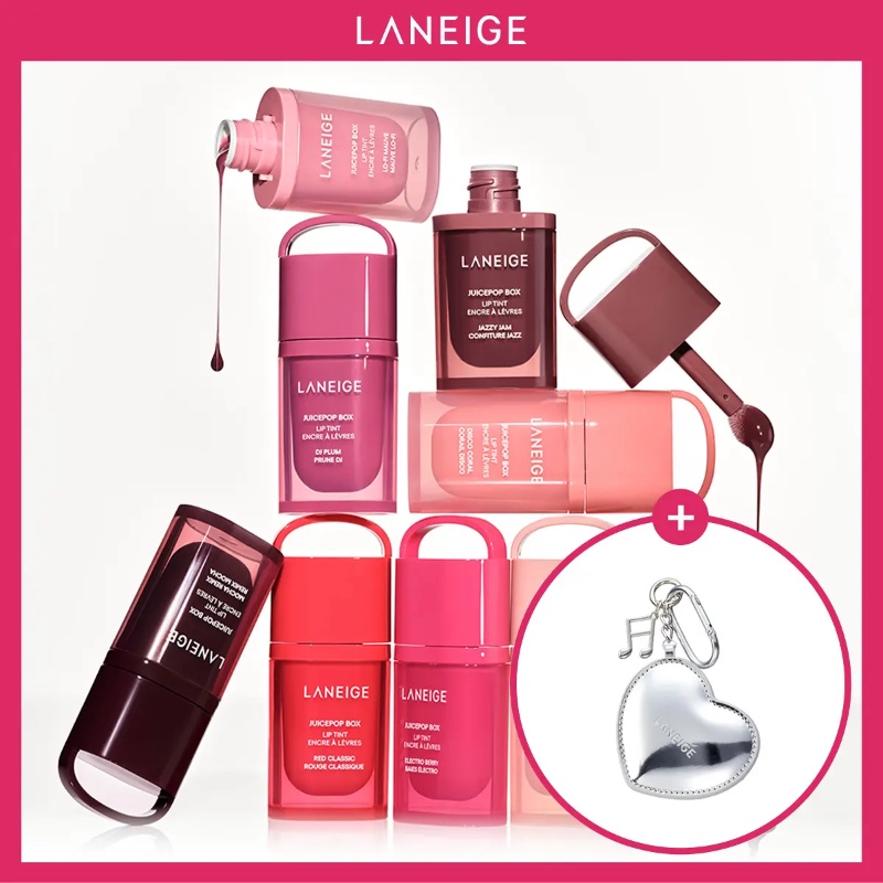 LANEIGE Juice Pop Tint Set (+ Keyring)