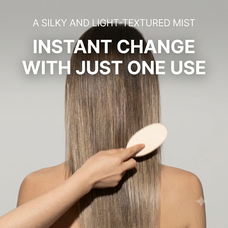 narka Core Rebuild Creamy Veil Hair Mist 80ml + 20ml Set (Sunset Honey) - Image 3