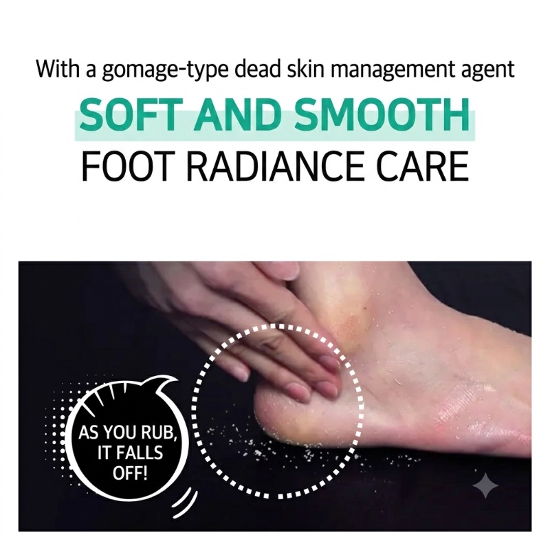 ON THE BODY Cotton Foot Peeling Spary 240ml - Image 4