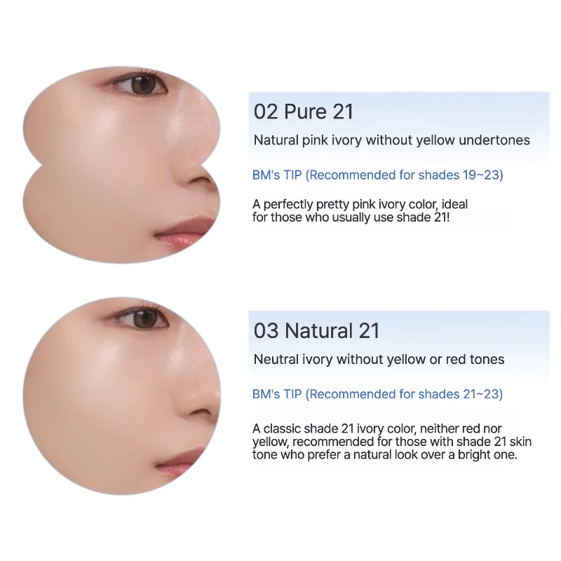 Miffy x ROM&ND Bare Water Cushion 03 Natural (Refill + Puff + Sticker) - Image 13