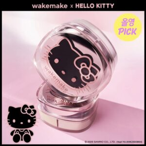 [HELLO KITTY] WAKEMAKE Stay Fixer Multi Color Powder #01 Pale Clear