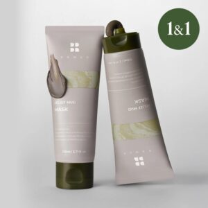 BRMUD Relief Mud Mask Double Pack 110ml + 110ml Set