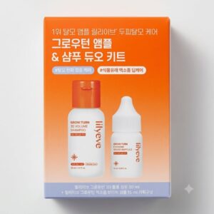lilyeve Glow:Turn Ampoule & Shampoo duo kit